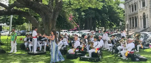 Royal Hawaiian Band at Iolani Palace — official source image